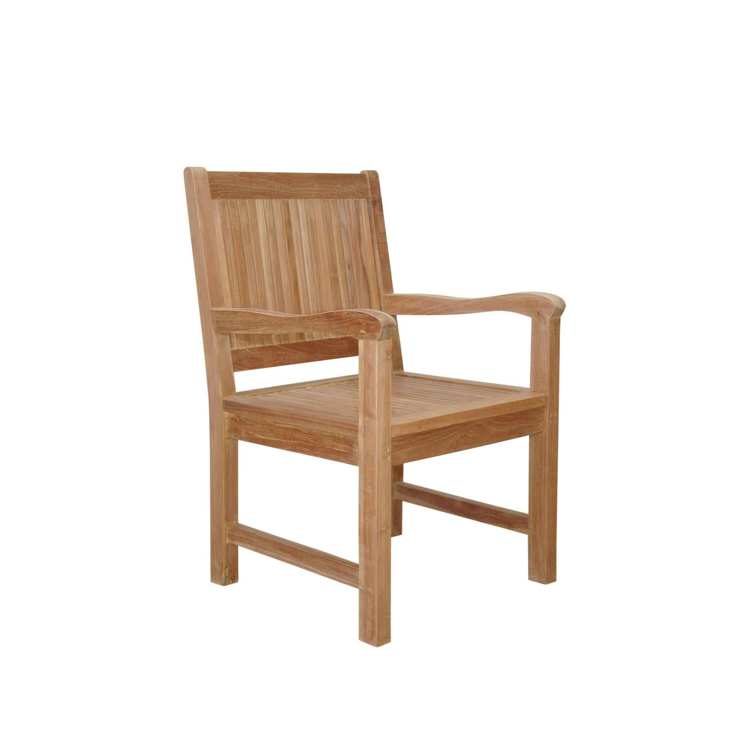 Chester Solid Teak Wood Dining Armchair with Optional Cushions