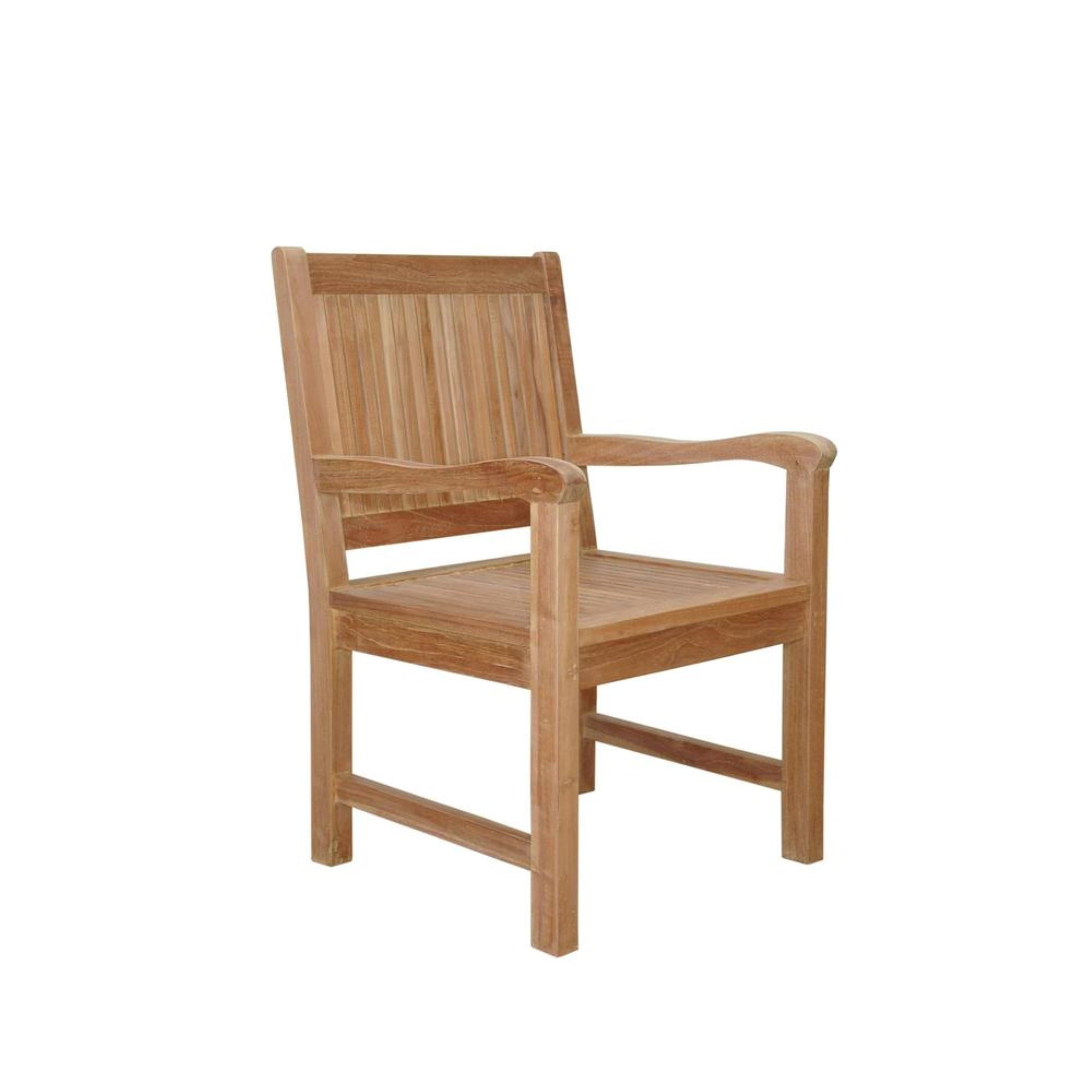Chester Solid Teak Wood Dining Armchair with Optional Cushions
