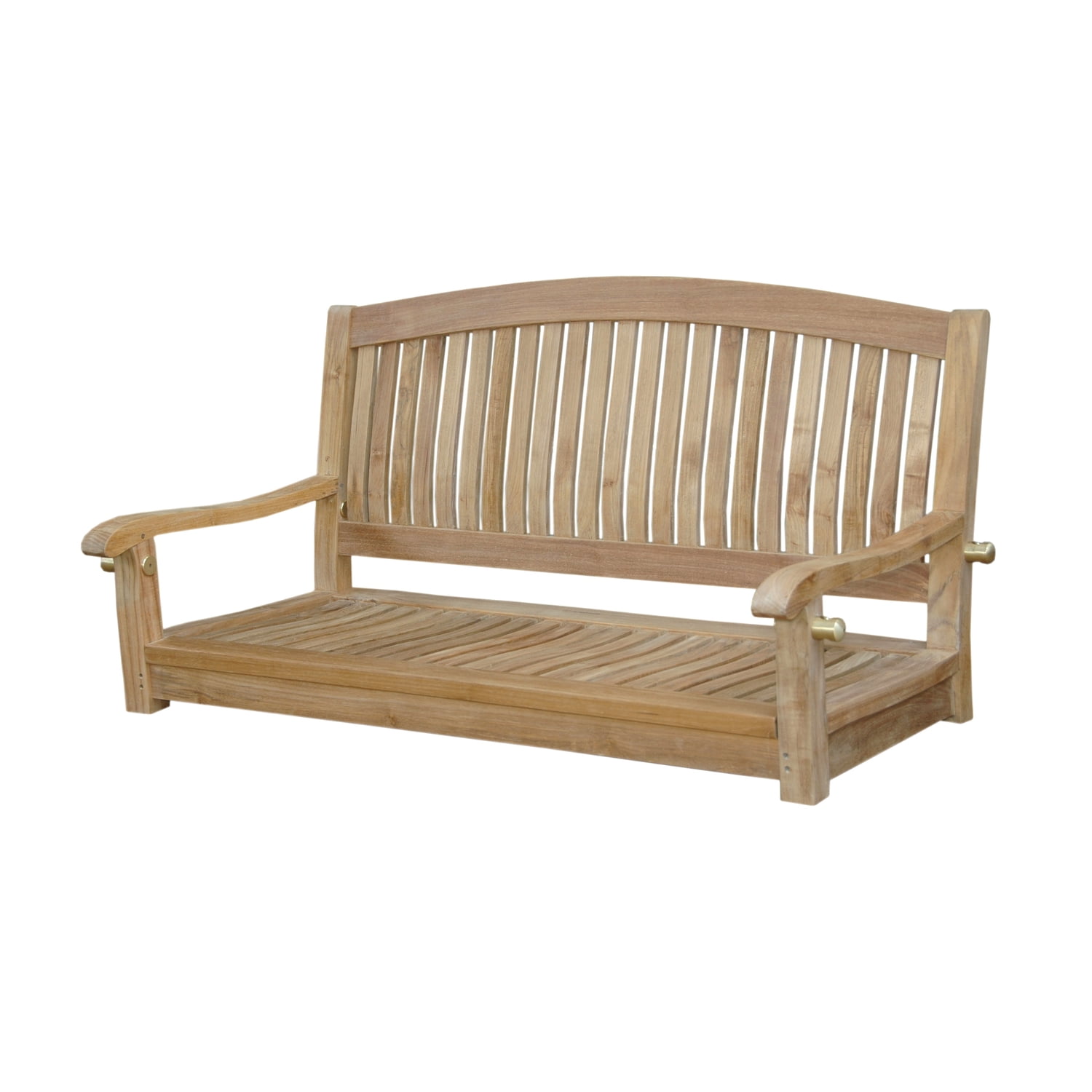 Del-Amo 48'' Natural Teak Porch Swing Bench