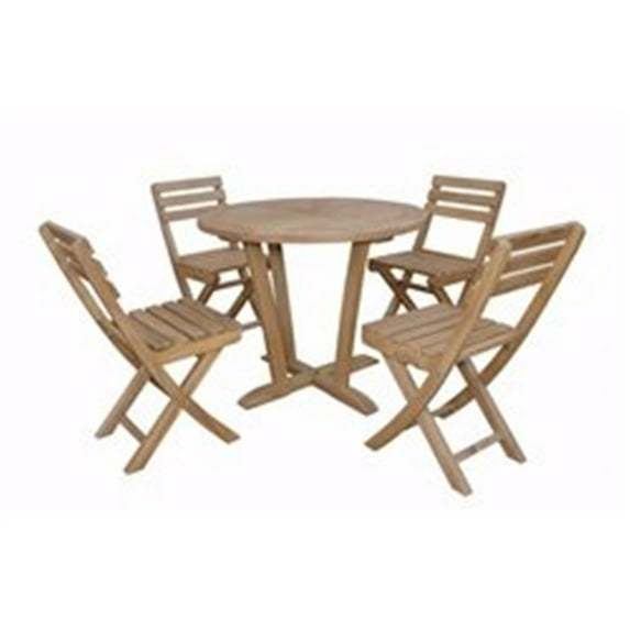 Anderson Teak Descanso Alabama 5-Pieces Bistro Set