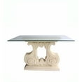 thumbnail image 1 of Anderson Teak Elysees Contemporary Limestone Dining Table in Beige, 1 of 2