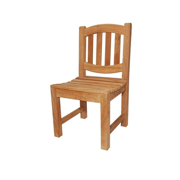 Anderson Teak Kingston Patio Dining Chair in Natural