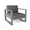 thumbnail image 1 of Anderson Teak Lucca Contemporary Aluminum Armchair in Gray Finish, 1 of 6