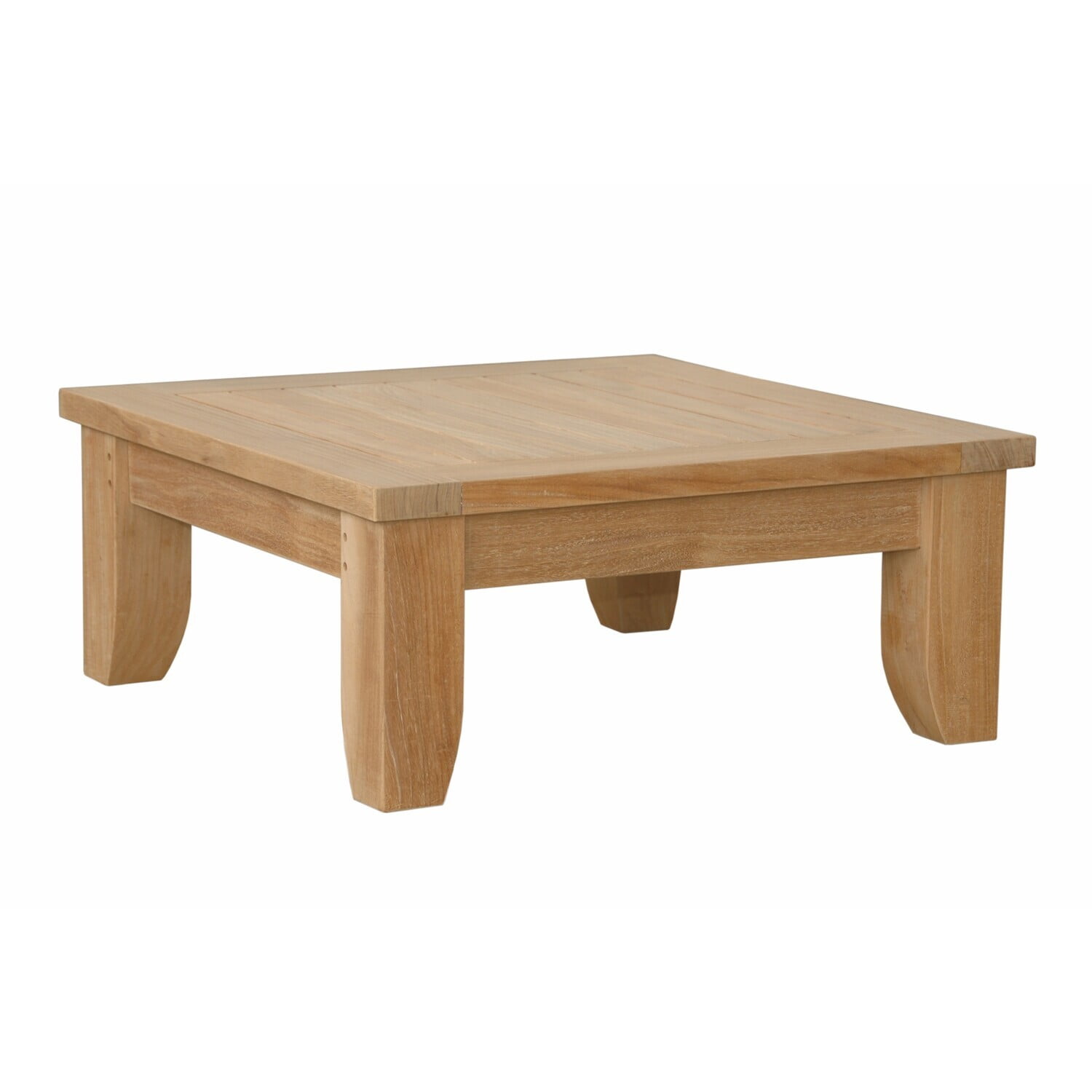 Anderson Teak Luxe Outdoor Ottoman with Cushions
