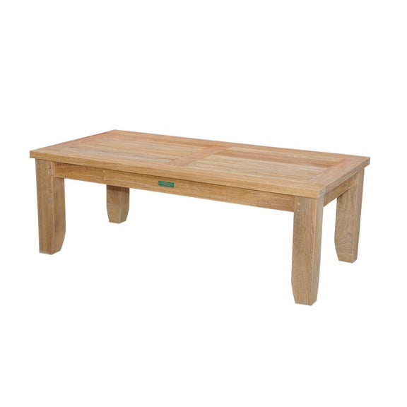 Andersonteak Outdoor Living Furniture Luxe Rectangular Coffee Table