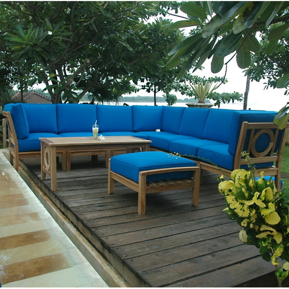 Anderson Teak Natsepa 9-Pieces Modular Set