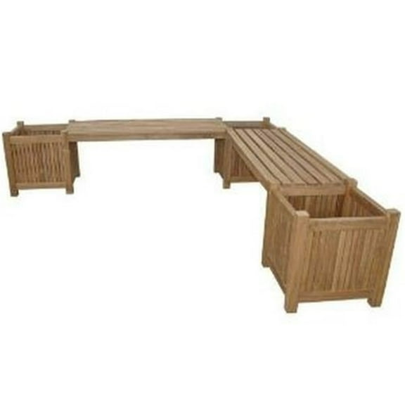 Anderson Teak Planter Bench