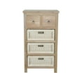 thumbnail image 1 of Anderson Teak Safari Patio End Table in Natural, 1 of 5