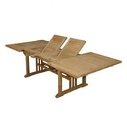 Anderson Teak Sahara Rectangular Double Ext. Table-Size:126"