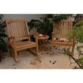 thumbnail image 1 of Anderson Teak Bahama Wooden 3 Piece Rocking Patio Conversation Set, 1 of 3
