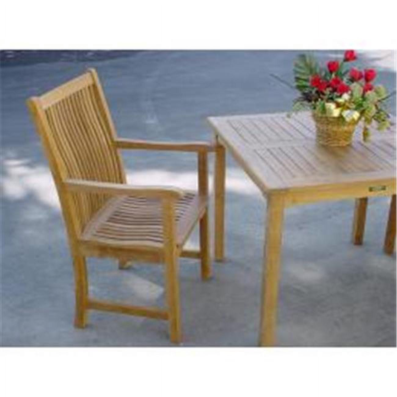 Anderson Teak TB-035SQ 35 Inch Square Table - Walmart.com