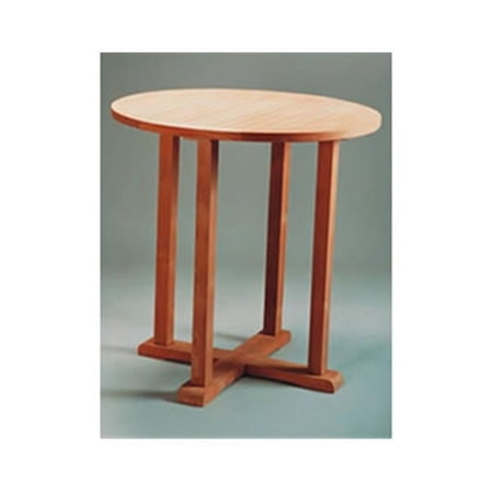 Anderson Teak TB-039BT Bahama 39 Inch Round Bar Table