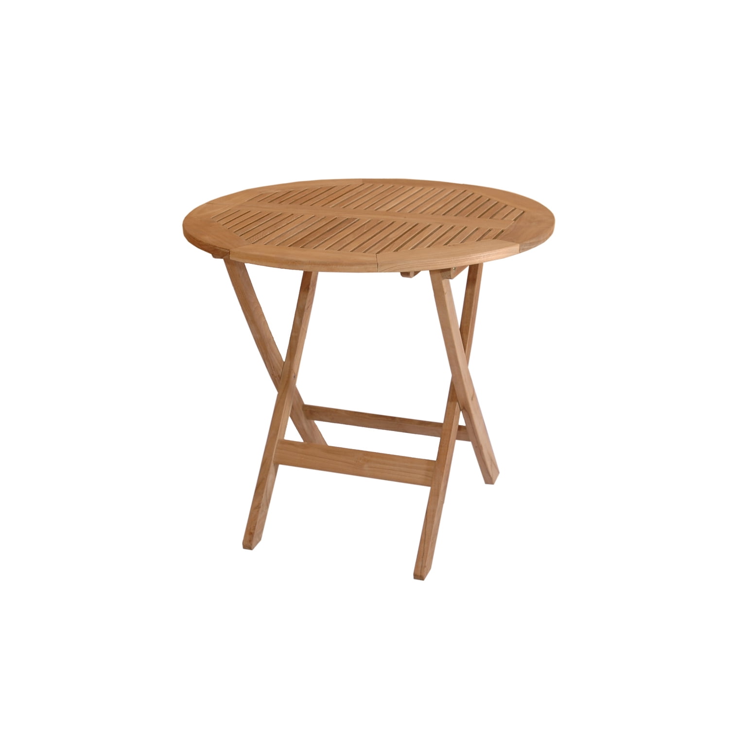 Windsor 31" Round Teak Folding Bistro Table