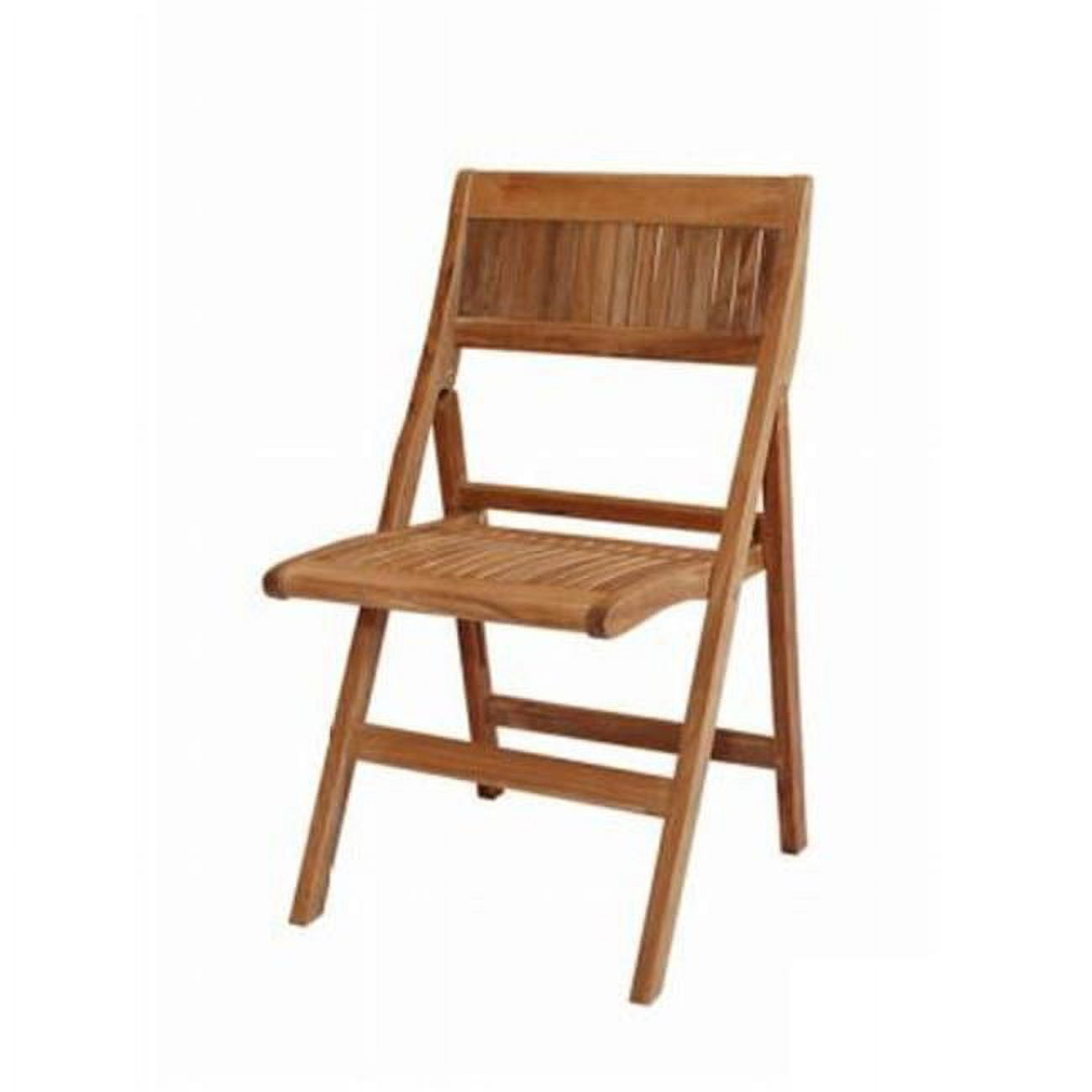 Windsor Natural Teak Foldable Outdoor Dining Chair