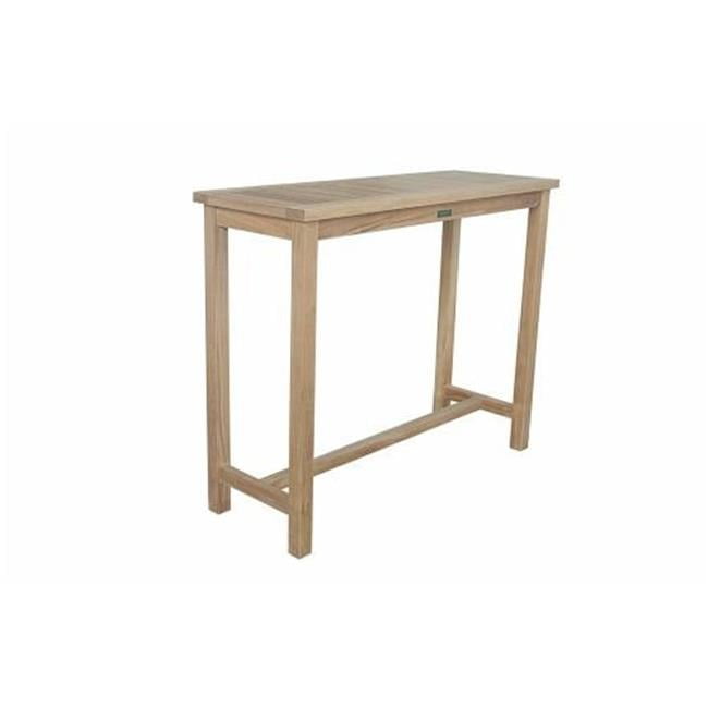 Windsor Outdoor Rectangular Teak Bar Table