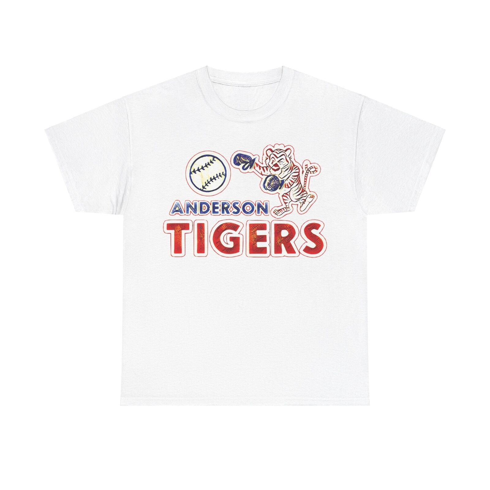 Anderson Tigers South Carolina Baseball Team Tshirt