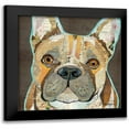 thumbnail image 1 of Anderson, Traci 12x12 Black Modern Framed Museum Art Print Titled - French Bulldog, 1 of 5