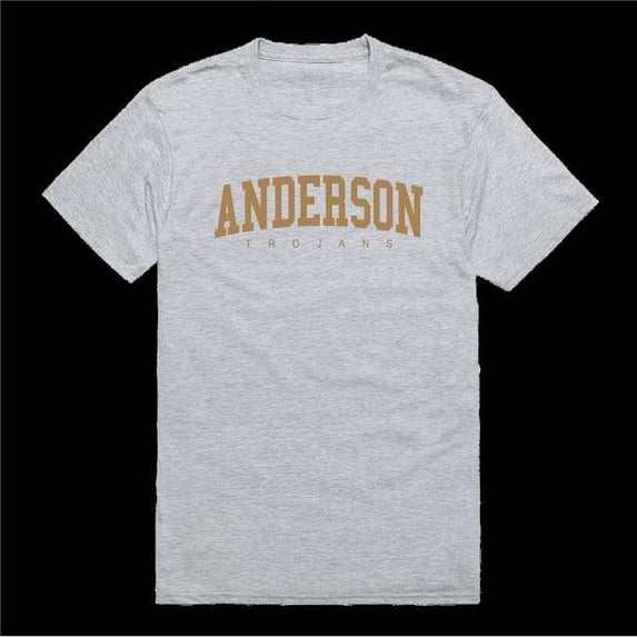 Anderson University Trojans Game Day T-Shirt, Heather Grey - Extra Large