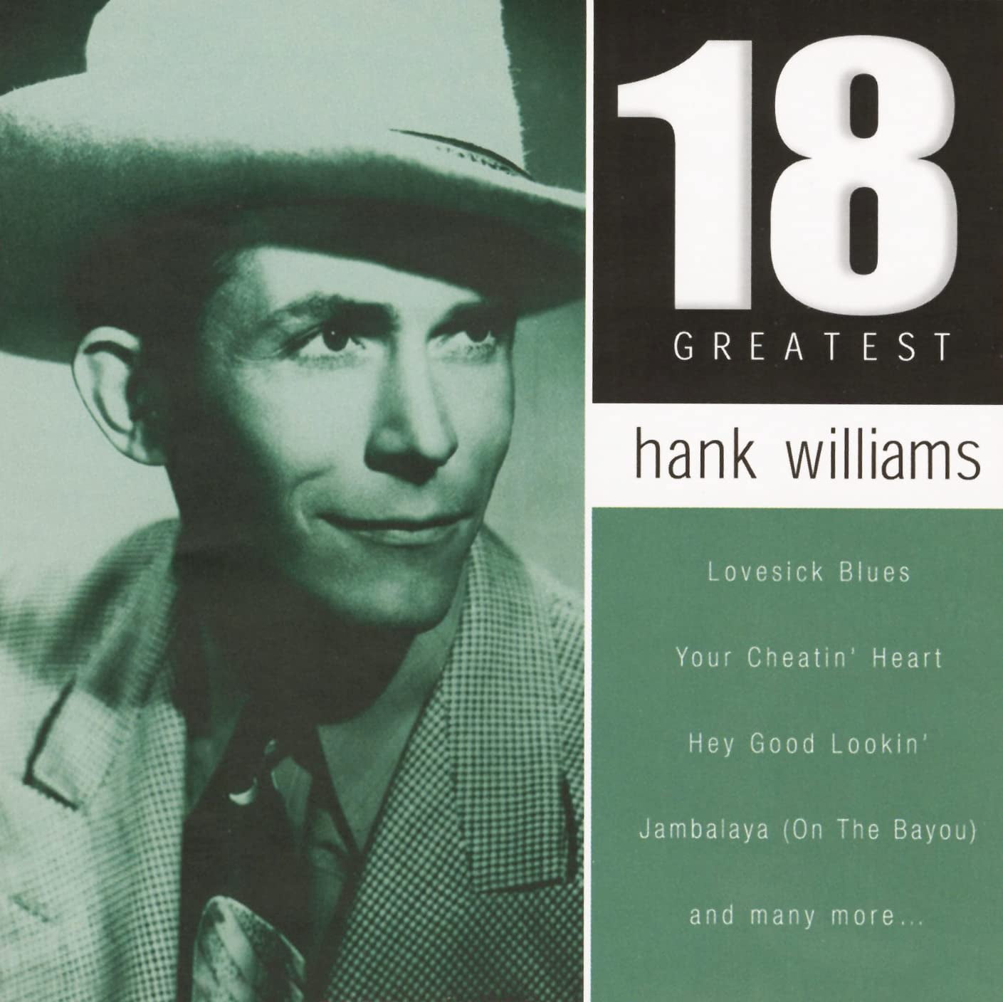 18 Greatest Hank Williams Sr. (CD)