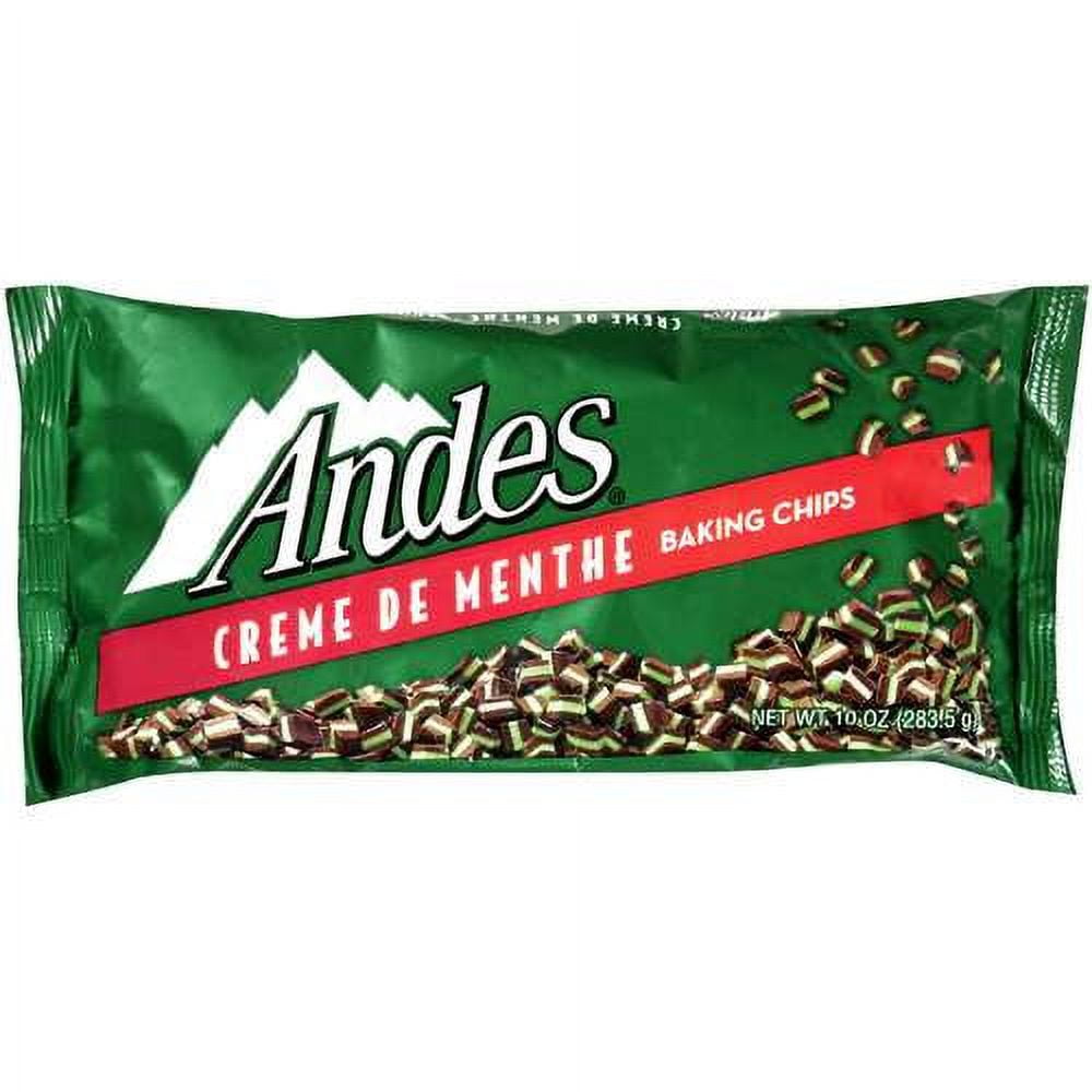 Andes Candies Peppermint Crunch Baking Chips, Mint Bits, 10 oz