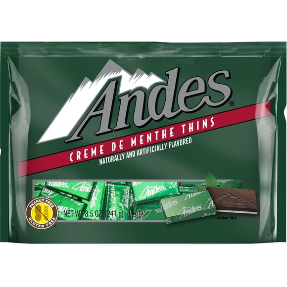 Andes, Crme de Menthe, Mint Chocolate Candy, 8.5 oz