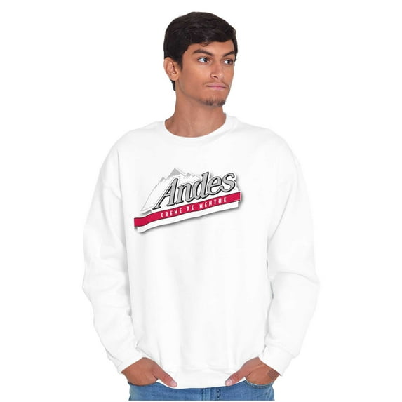 Andes Mints Classic Chocolate Candy Sweatshirt for Men or Women Brisco Brands M