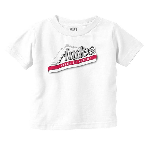 Andes Mints Classic Chocolate Candy Toddler Boy Girl T Shirt Infant Toddler Brisco Brands 12M