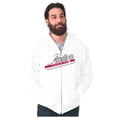 thumbnail image 1 of Andes Mints Classic Chocolate Candy Zip Up Hoodie Men's Women's Brisco Brands M, 1 of 6