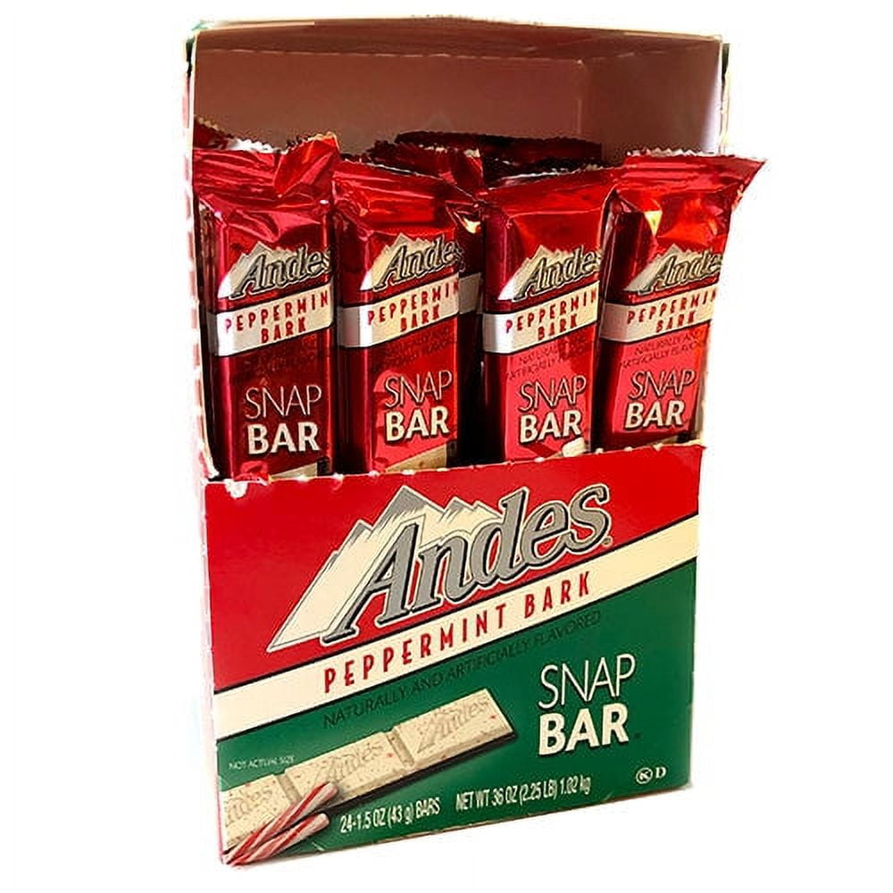 Andes Peppermint Bark Snap Bar 1.5 oz.