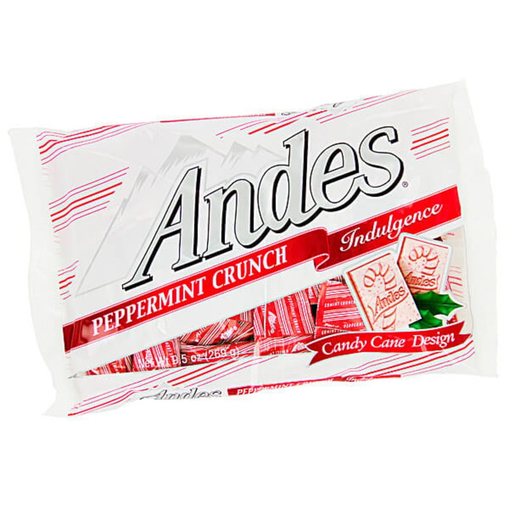 Andes Peppermint Crunch Indulgence Candy Thins, 9.5 Ounce Bag
