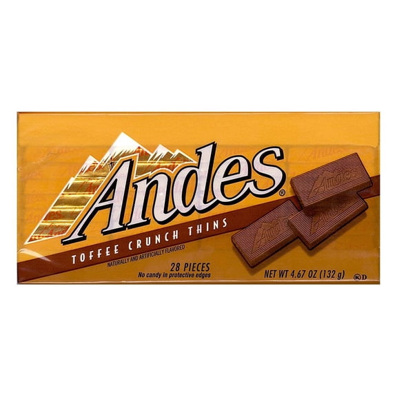 Andes Toffee Crunch Thins - 4.67-oz. Box