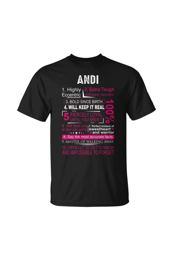 Andi Name Andi Name TShirt