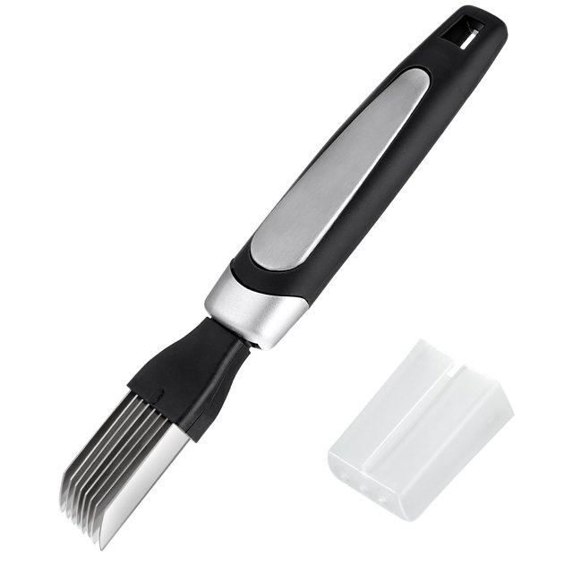 Andibro Green Onion Knife, Stainless Steel Scallion Cutter 8 Blades