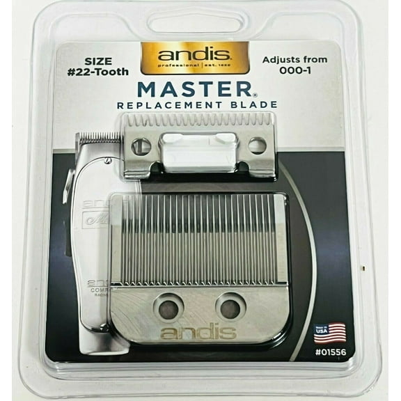 Andis #01556 Master Replacement Blade Size #22 Tooth Fits Model ML NEW