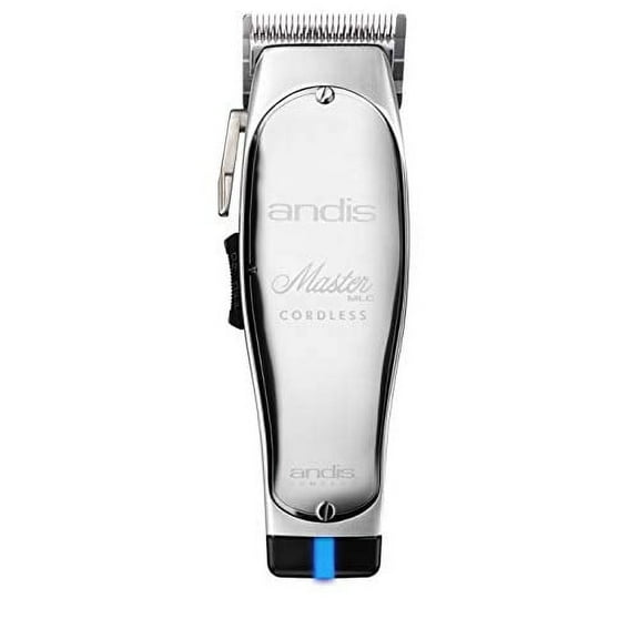Andis 12470 Professional Master Cordless Lithium Ion Adjustable Blade Hair Clipper, Silver