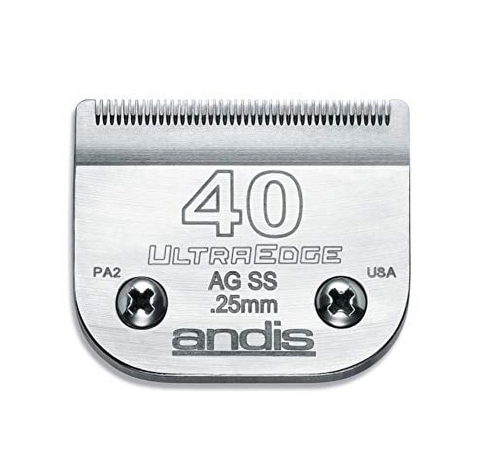 Andis 64084 CarbonInfused Steel UltraEdge Dog Clipper Blade, Size40