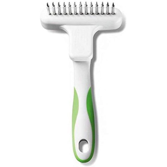 Andis 65735 Flexible Single Row Dog Brush Removes Unwanted Shedding