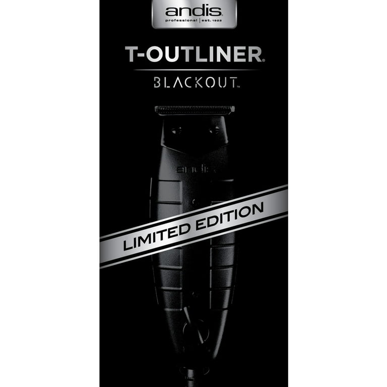 Andis Blackout T-Outliner Limited Edition GTO 05110 - Walmart.com