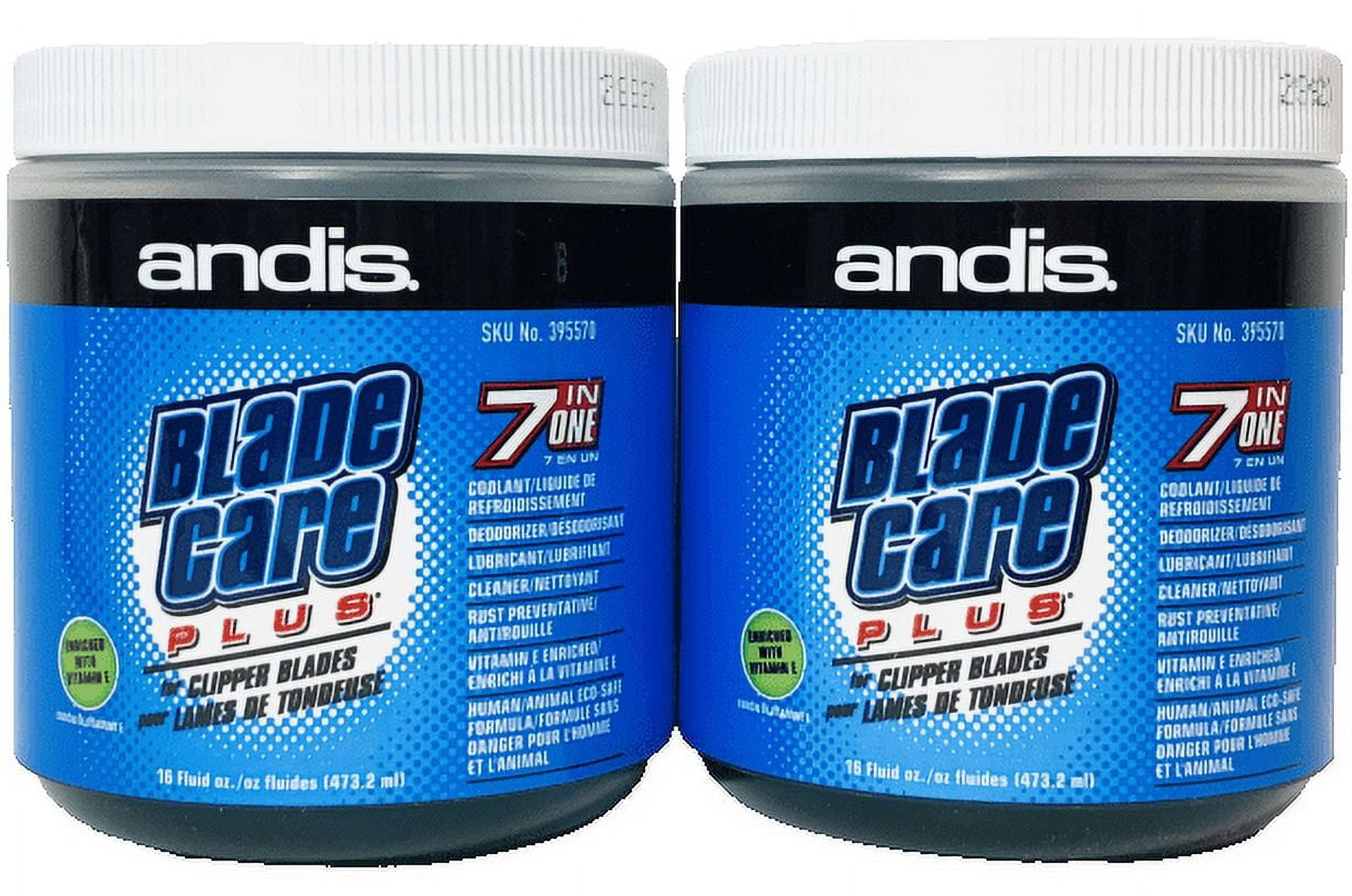 Andis Blade Care Plus Dip Jar 7In1 For Clipper Blades Lubricant