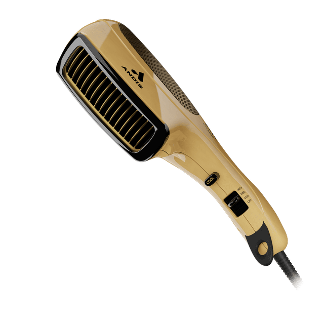 Andis Ceramic Ionic Hair Dryer with Bristle Brush, & Wide
