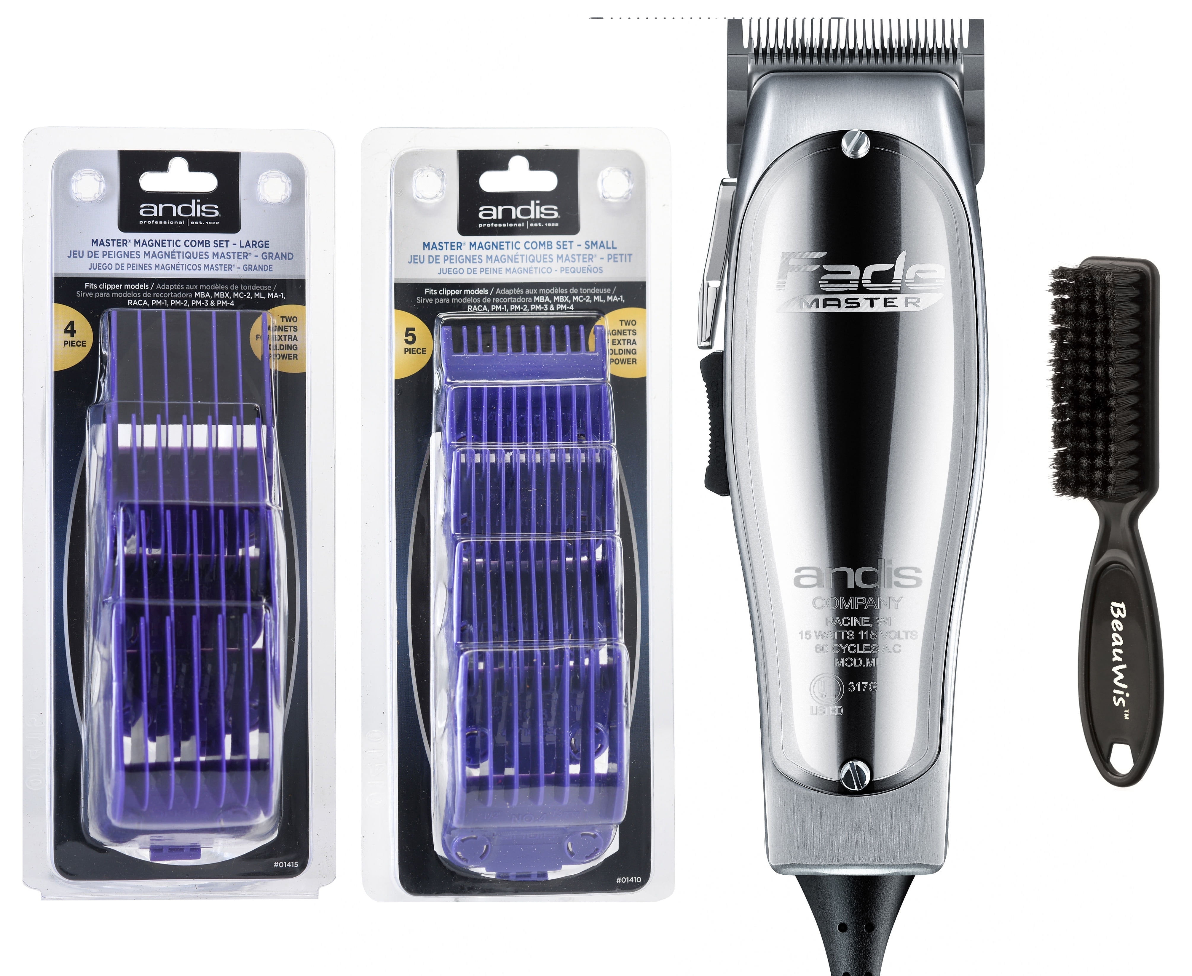 Andis Fade Master バリカン コード式& T-Outliner Andis Fade Master Clipper with Adjustable Fade Blade, Andis