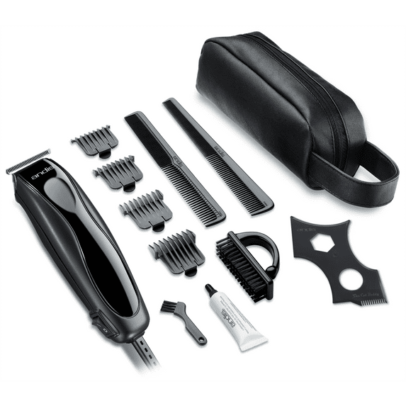 Andis Headliner Home Haircutting Kit, 11 piece Kit with Bonus The Cut Buddy
