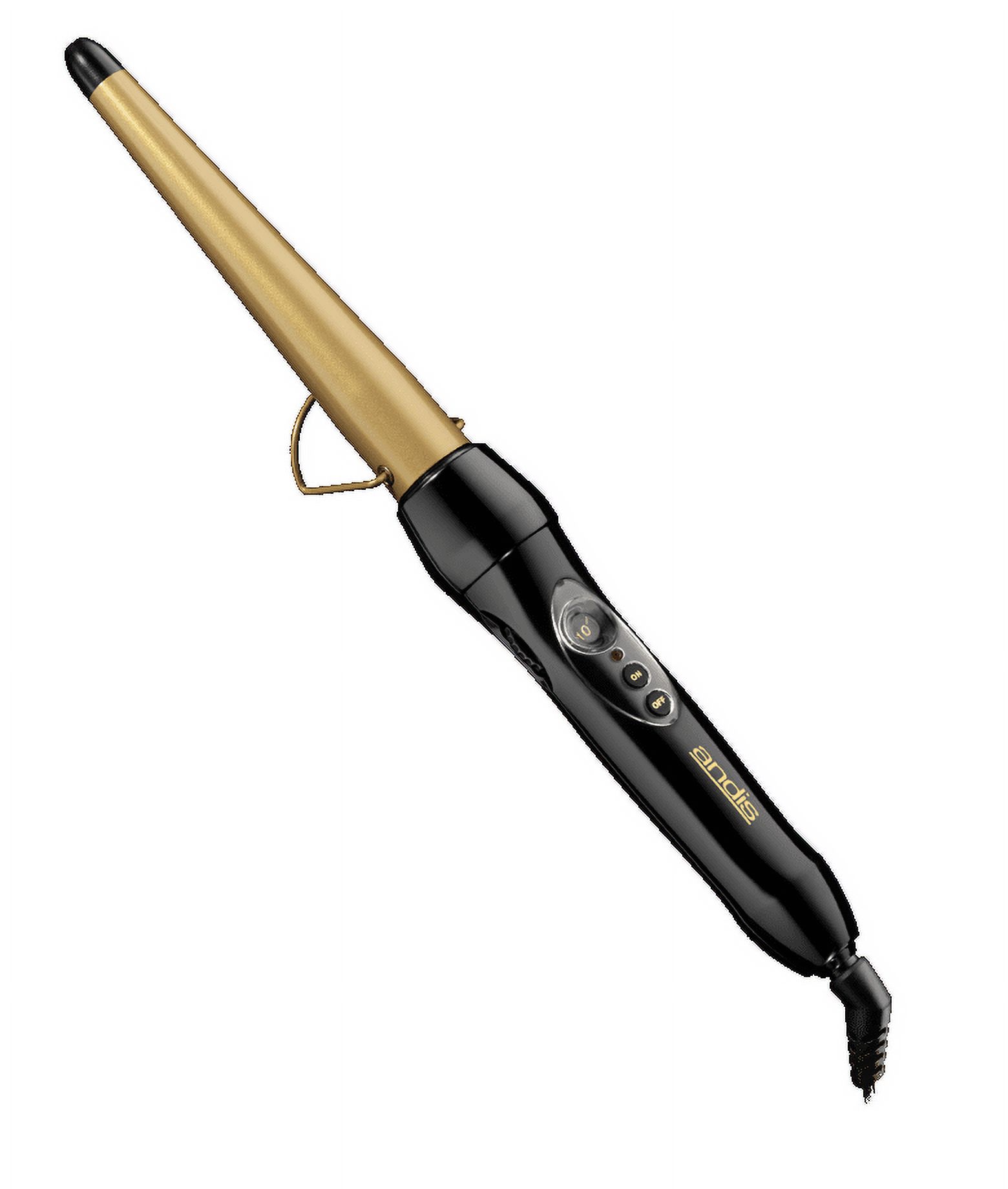 Andis High Heat Gold Ceramic Conical Curling Wand, 1-Inch - image 1 of 4