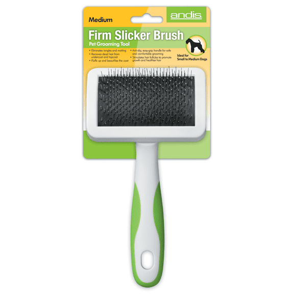Andis Pet Grooming Medium Firm Slicker Brush