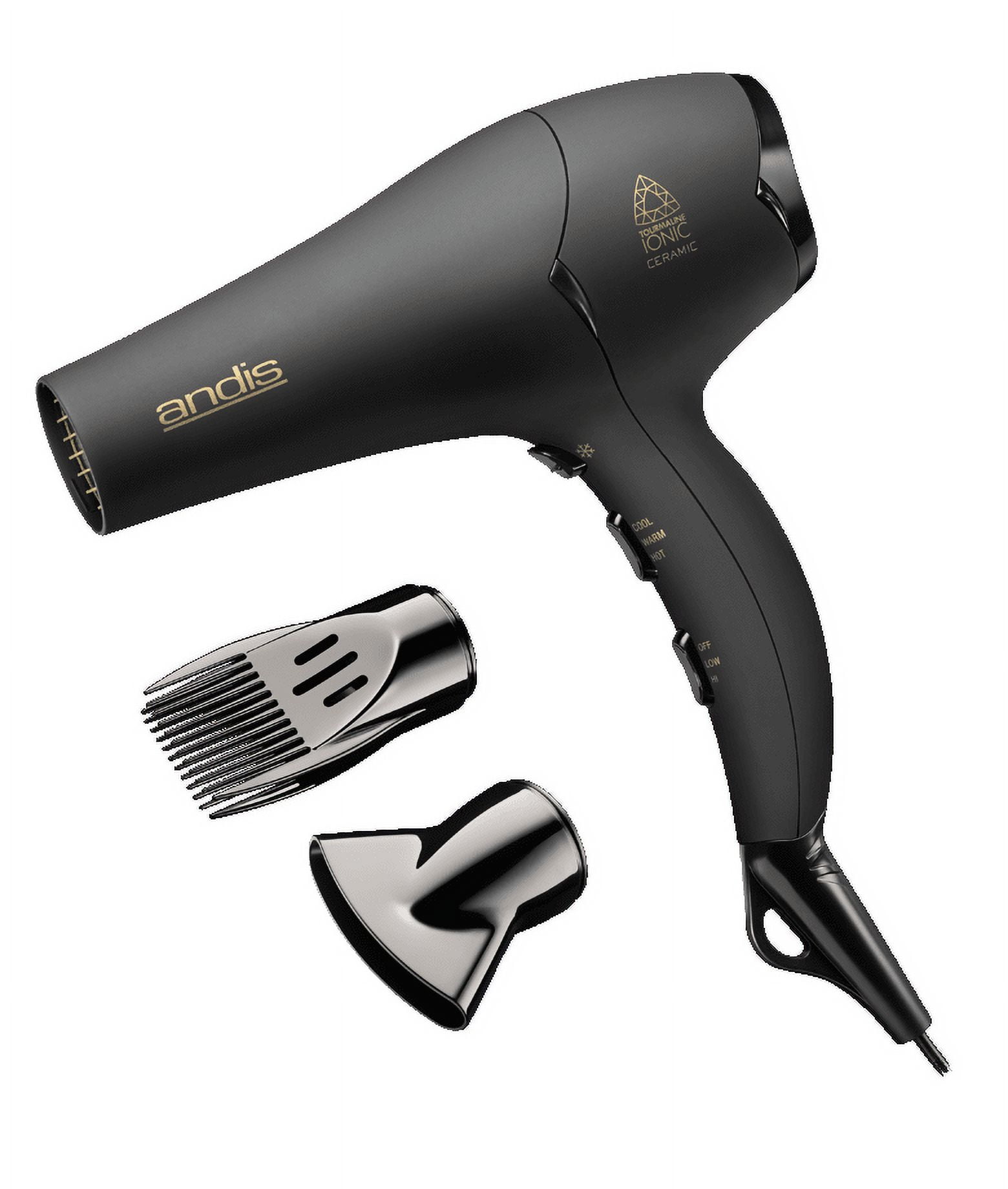 Andis Pro Dry Soft Grip Tourmaline Ceramic Dryer, 1875W
