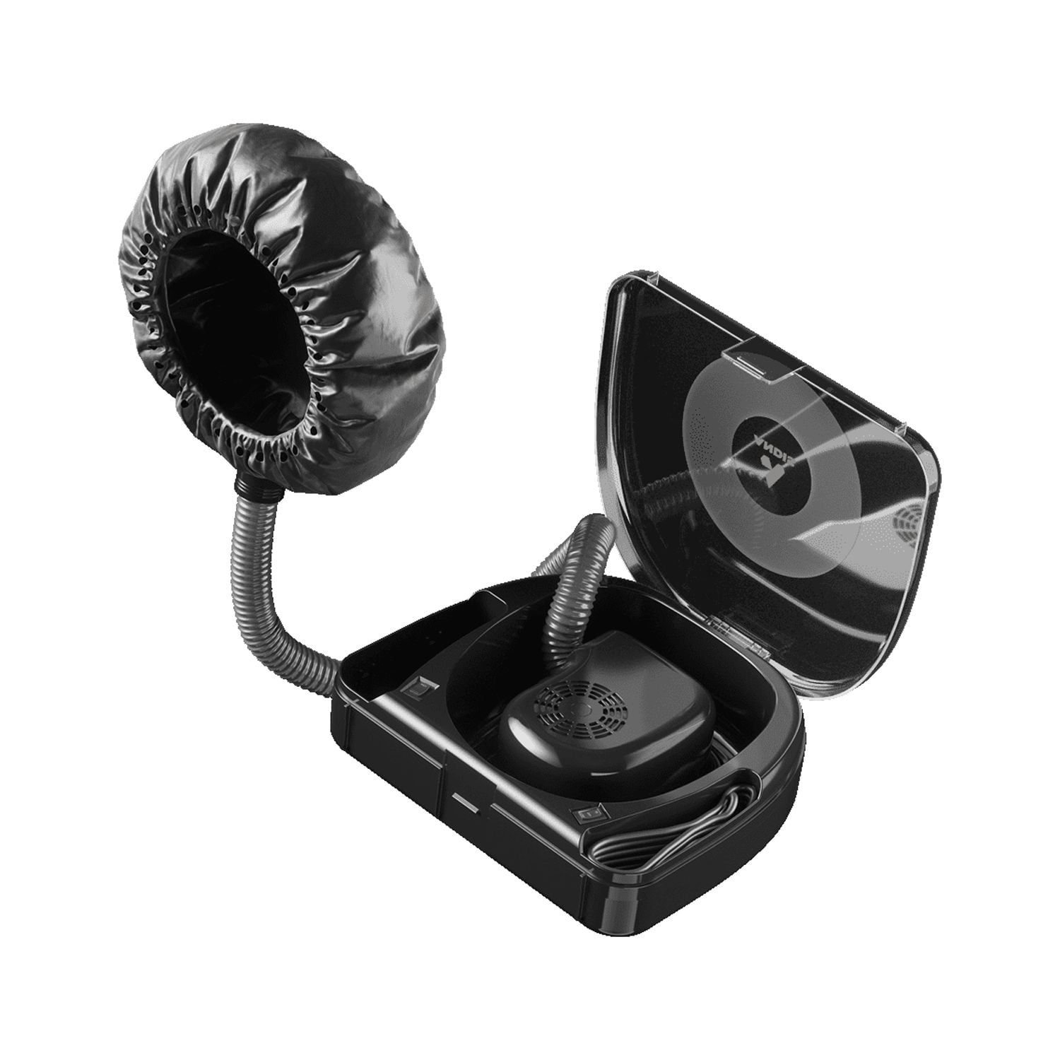 Andis Professional Bonnet Hair Dryer, Ionic 500 Watts, Black