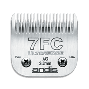 Andis UltraEdge Detachable Blade Set, Size 7FC, 1/8 Inches, 3.2 mm