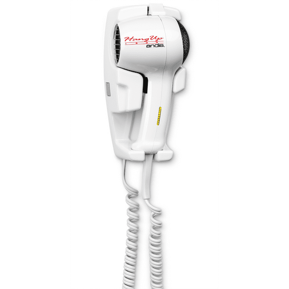 Andis Wall Mounted Hair Dryer with Night Light, 1600W, White