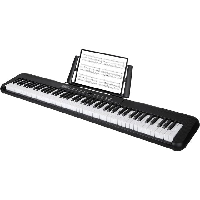 Andoe 88 Key Keyboard Piano, Fullsize Keyboard Piano Semi Weighted