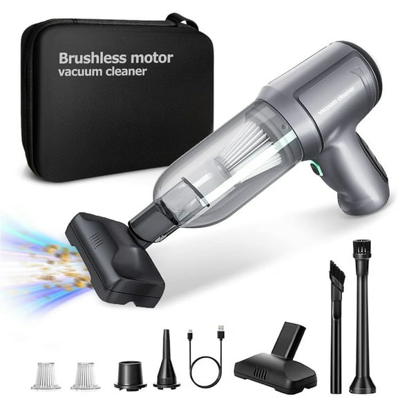 Andoe Cordless Handheld Vacuum Cleaner 4000mAh - 3-in-1 Vacuum, Blow, and Pump